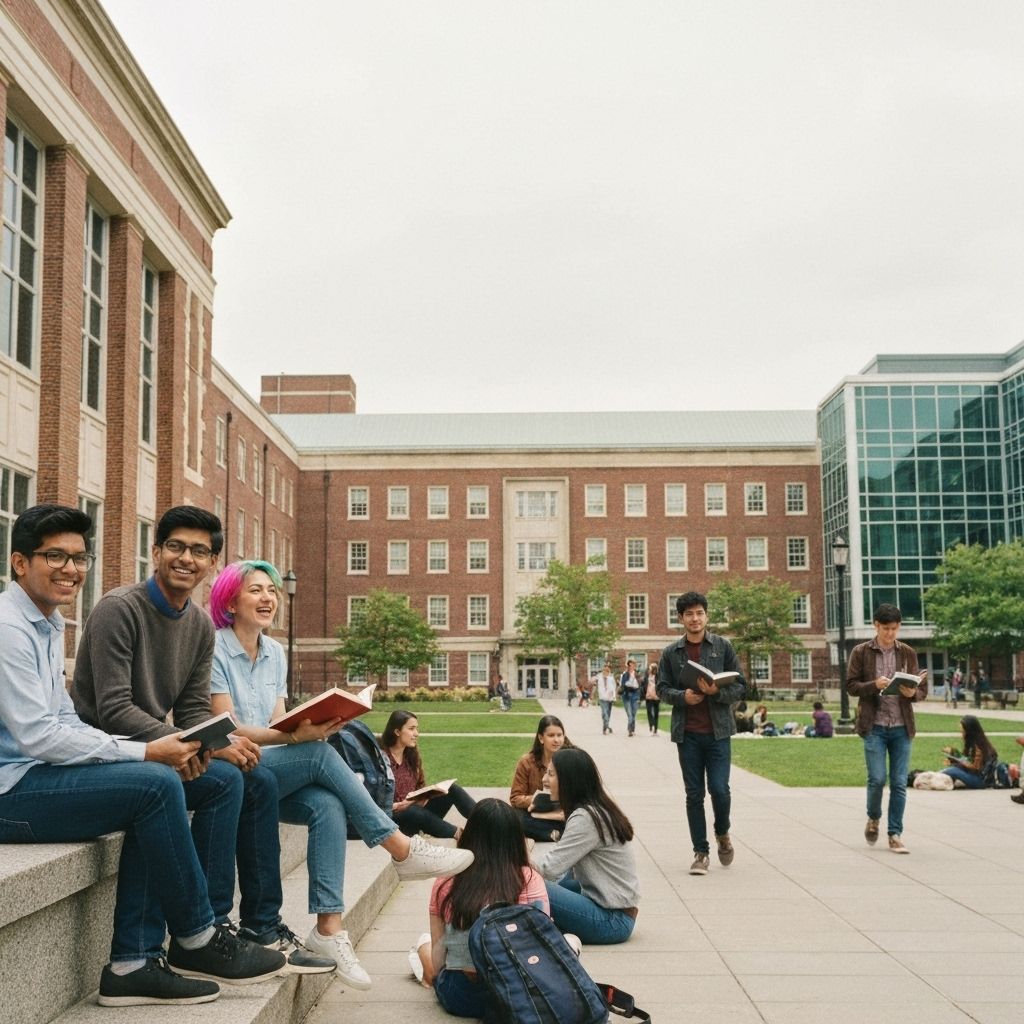 Student life on campus